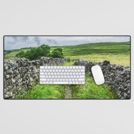 Great Britain Photography - Beautiful Trail In A National Park Desk Mat