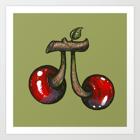 Cherry Pie Art Print