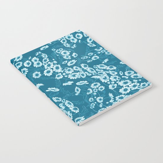Daisy Dream Blue Notebook
