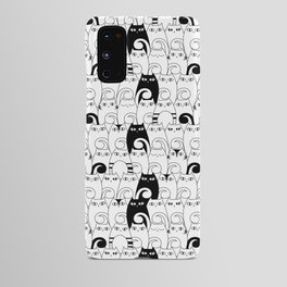 Pretty Kitties in Black and White Android Case