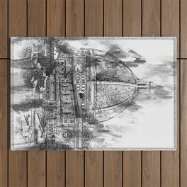 Florence Cityscape Outdoor Rug