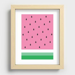 Watermelon Recessed Framed Print