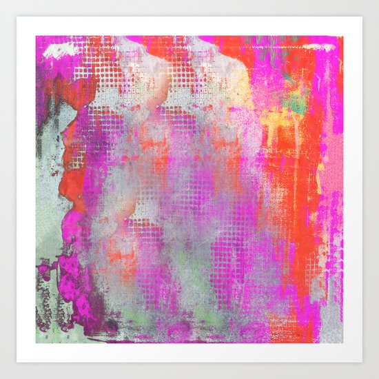 Colorful Abstract Artwork Original Painting Art Print