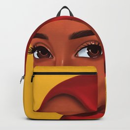 jamilah Backpack | Iphoneskin, Drawing, Blackart, Illustration, Iphone, Artwork, Framedprint, Digital, Print, Canvasprint 