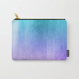 Peal to purple ombre shimmering background Carry-All Pouch | Shimmeringeffect, Background, Digital, Modern, Purple, Ombre, Graphicdesign, Tealgreen 