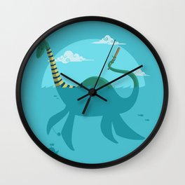 Loch"Ness" Monster Wall Clock