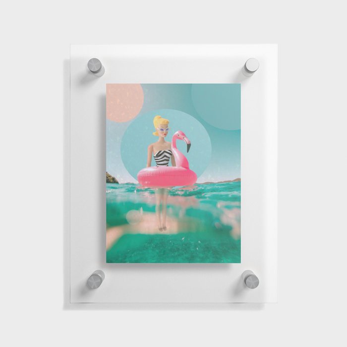 Summer Doll Floating Acrylic Print