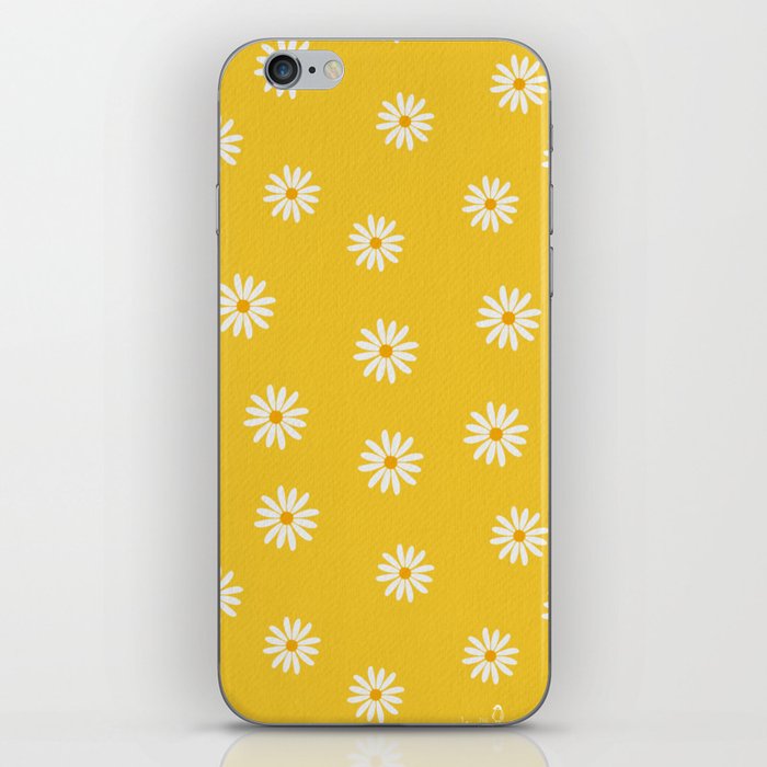 Daisy Field Sunshine Yellow iPhone Skin