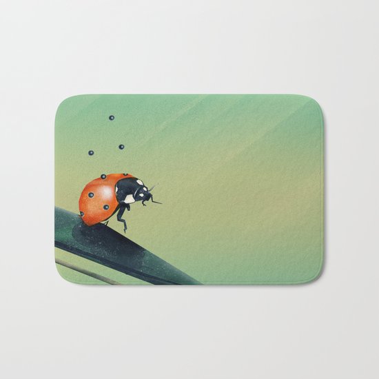 Oh, Bugger (Spring Version) Bath Mat