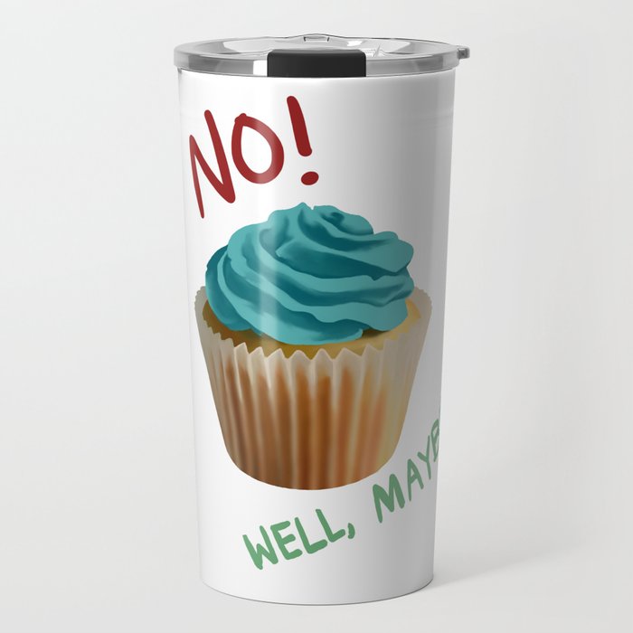 cupcake decision Travel Mug