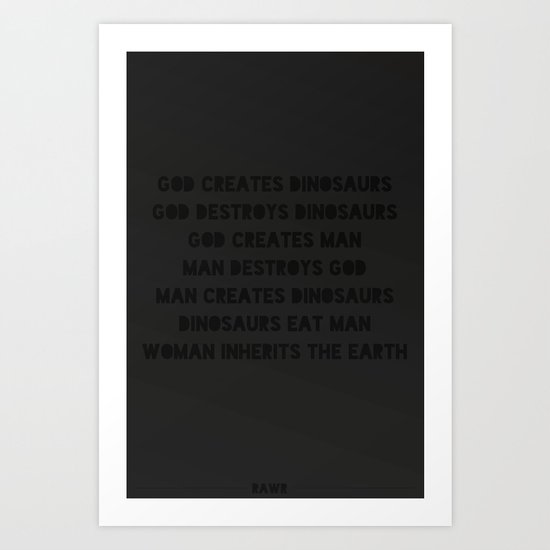 Jurassic Park Art Print