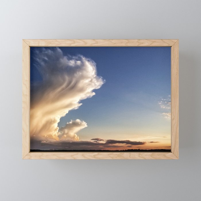 Big Sky Framed Mini Art Print