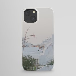 Santorini Oia Pastel Bliss #1 #wall #decor #art #society6 iPhone Case