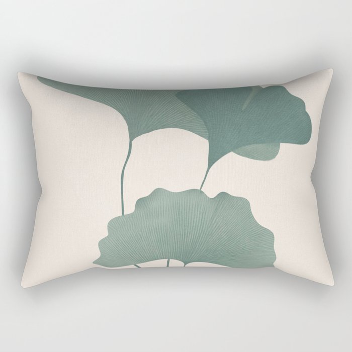 Ginkgo Leaves Rectangular Pillow