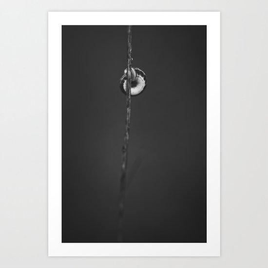 holding on Art Print