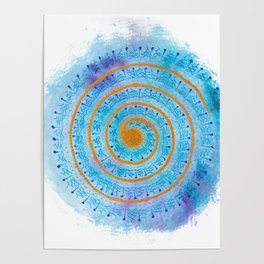 Light Language - The Golden Spiral of Ascension Poster
