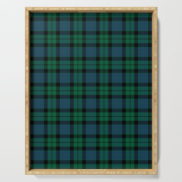 Clan MacKay Tartan Serving Tray