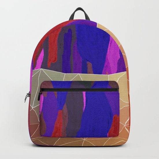 Abstract Colorful Pastel look Design Backpack