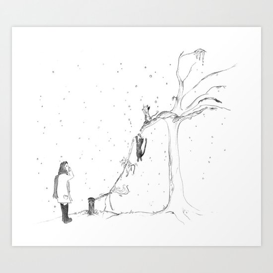 Catapult Art Print