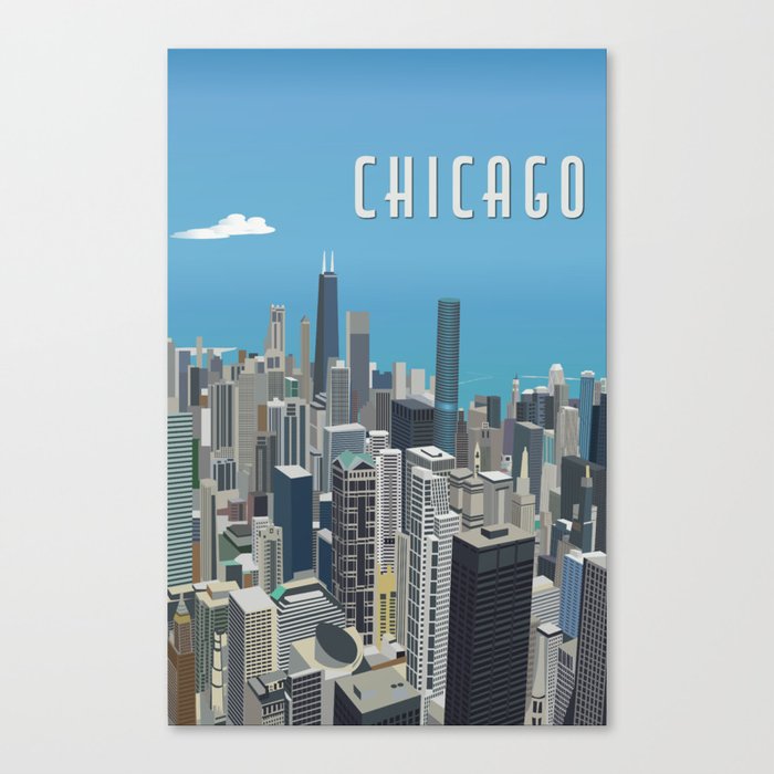 Chicago Cityscape Canvas Print