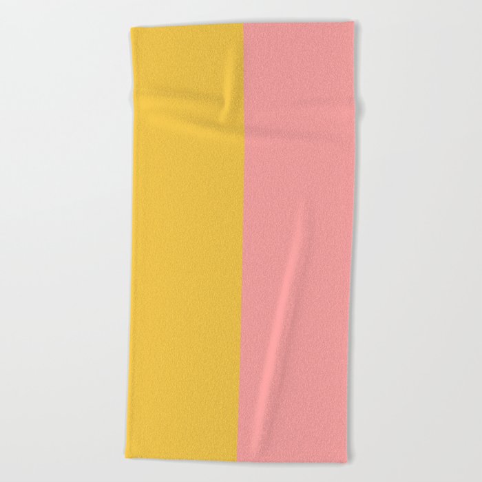 Color Block Abstract XIII Beach Towel