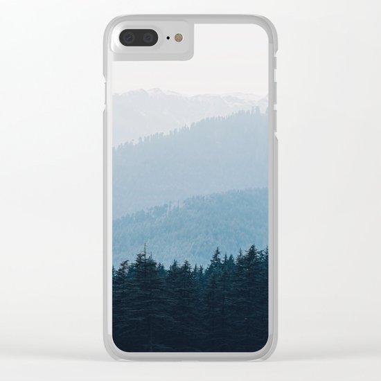 Never Stop Wandering Clear iPhone Case
