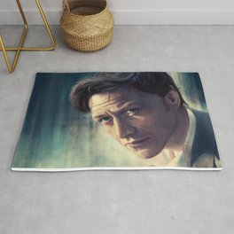 The Coffee Stain - James McAvoy Rug | People, Movies & TV, Digital, Painting 