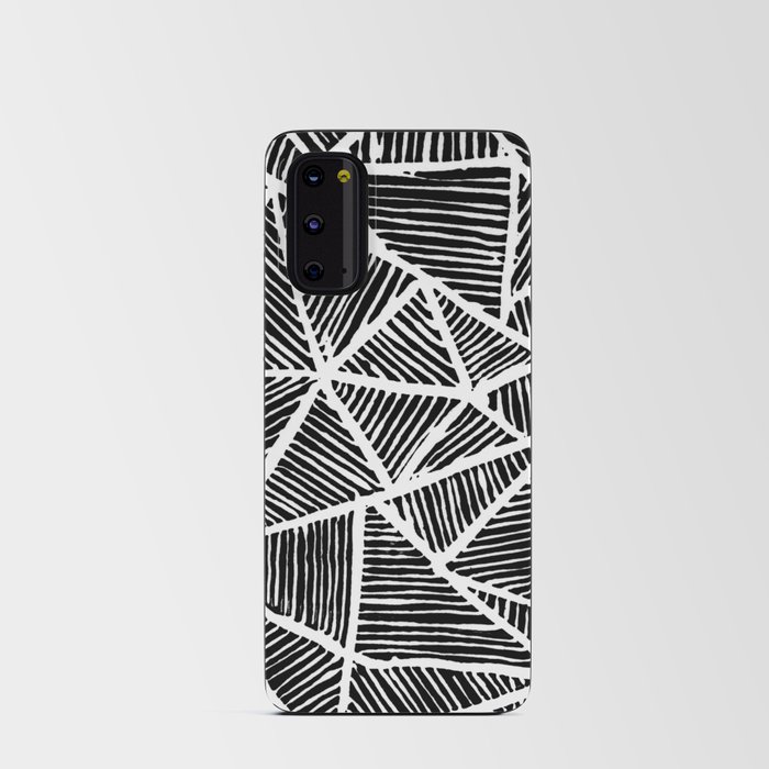 Geometry Black Lines Android Card Case