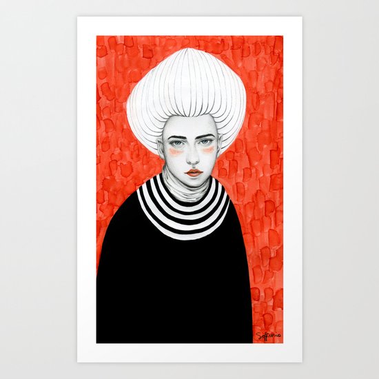 Sienna Art Print