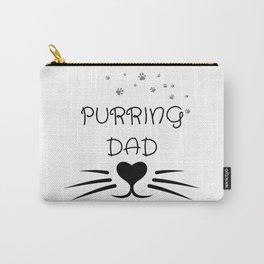 Cat Dad Gift Father's Day Gift Carry-All Pouch