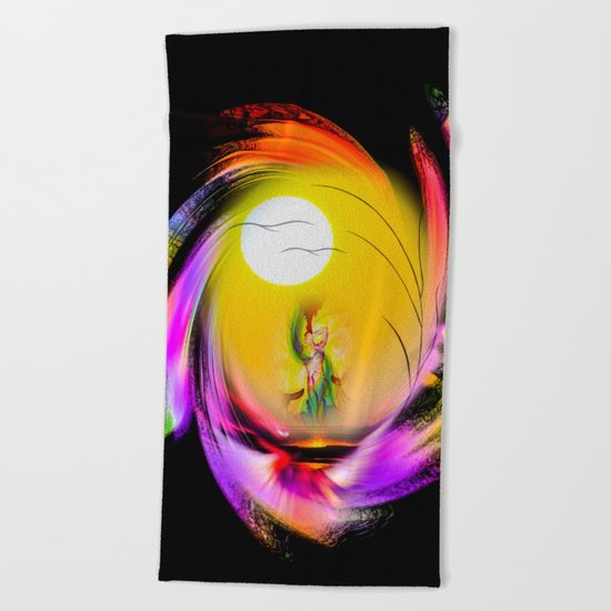 Sunrise 8 Beach Towel
