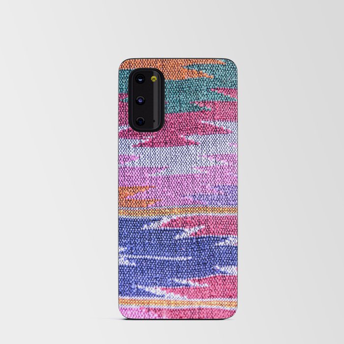 Purple Pattern Android Card Case
