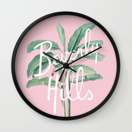 beverly hills Wall Clock