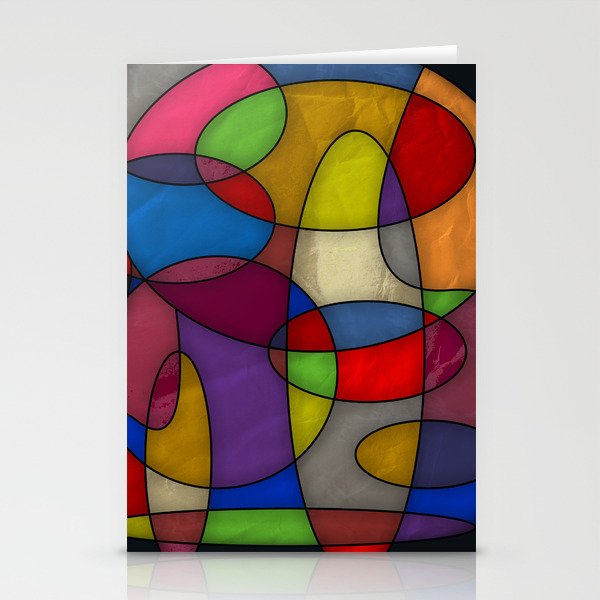 Abstract #314 Stationery Cards