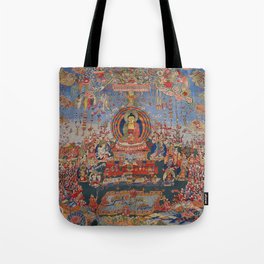 Buddhist Thangka of Shakyamuni Tote Bag