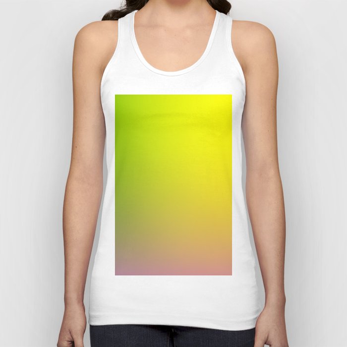 91 Rainbow Gradient Colour Palette 220506 Aura Ombre Valourine Digital Minimalist Art Tank Top