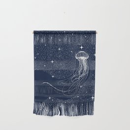 starry jellyfish Wall Hanging