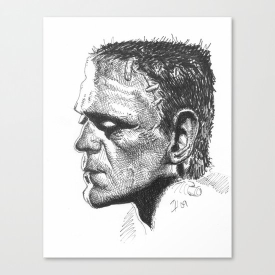 Boris Karloff - Frankenstein's Monster Canvas Print