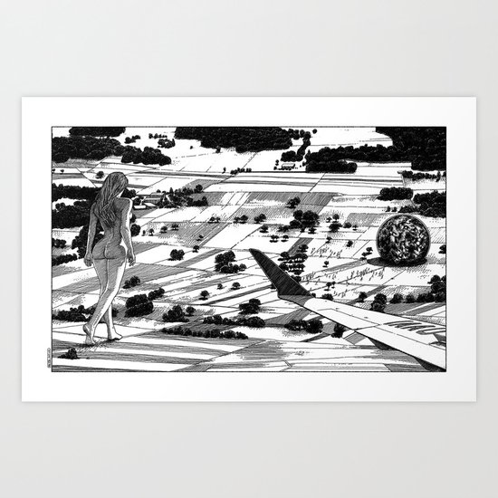 asc 599 - L'événement (The long journey home) Art Print