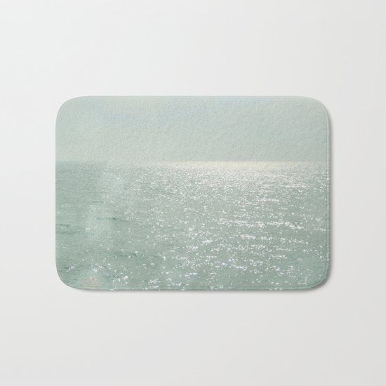 The Silver Sea Bath Mat