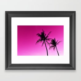 Pink Aloha Framed Art Print