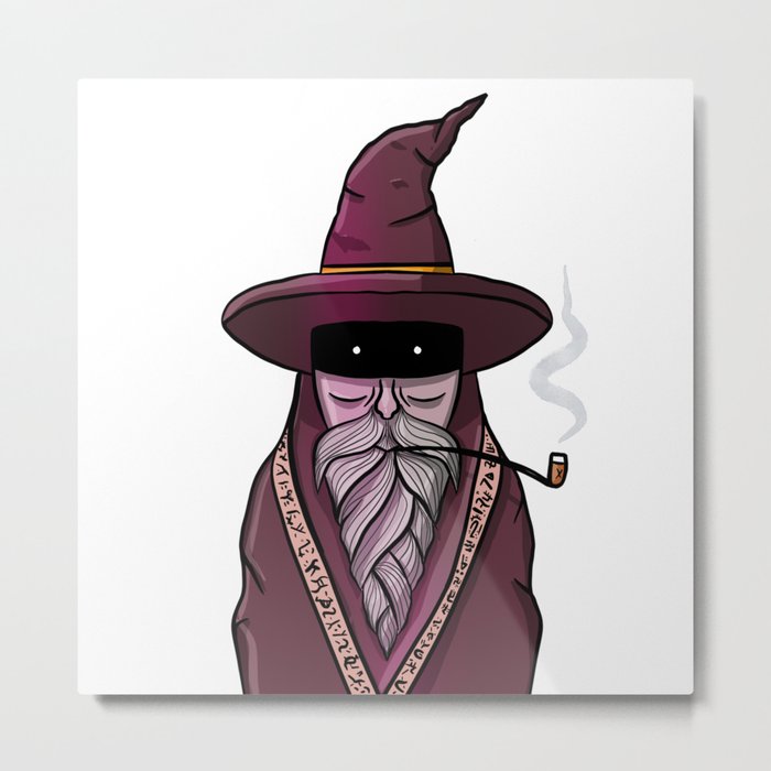 Kenneth of the Secret Fire Metal Print
