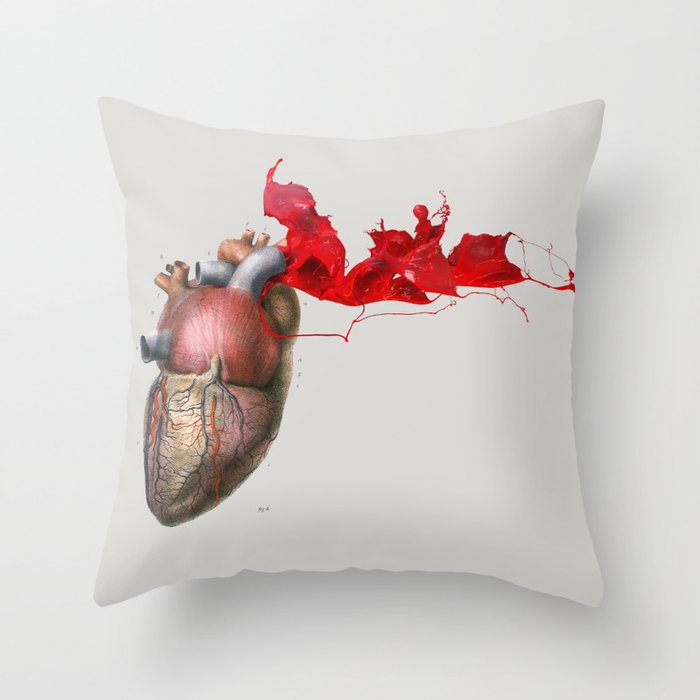 Broken Heart - Fig. 4 Throw Pillow
