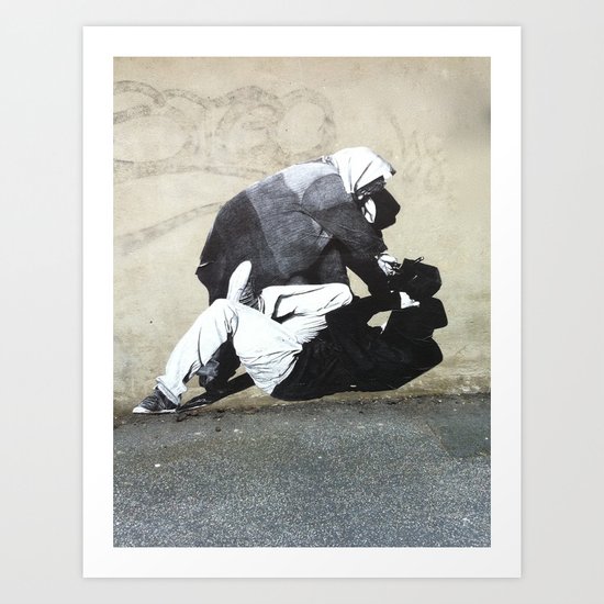 BANKSY Art Print