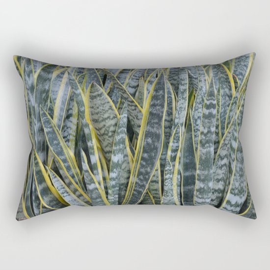 Snake Plants II Rectangular Pillow