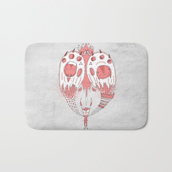 With open arms Bath Mat