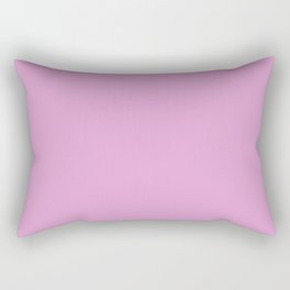 Orchid (Crayola) - solid color Rectangular Pillow