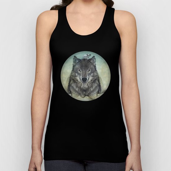 force and tiny Unisex Tank Top