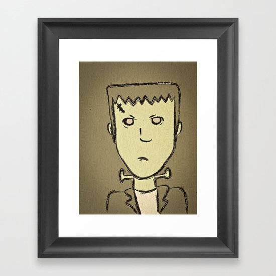 Frankie Framed Art Print