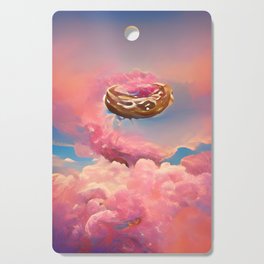 Flying Donut Cutting Board